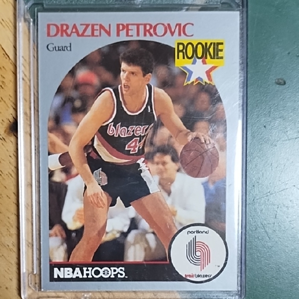 Drazen Petrovic Rookie Card Pristine Condition